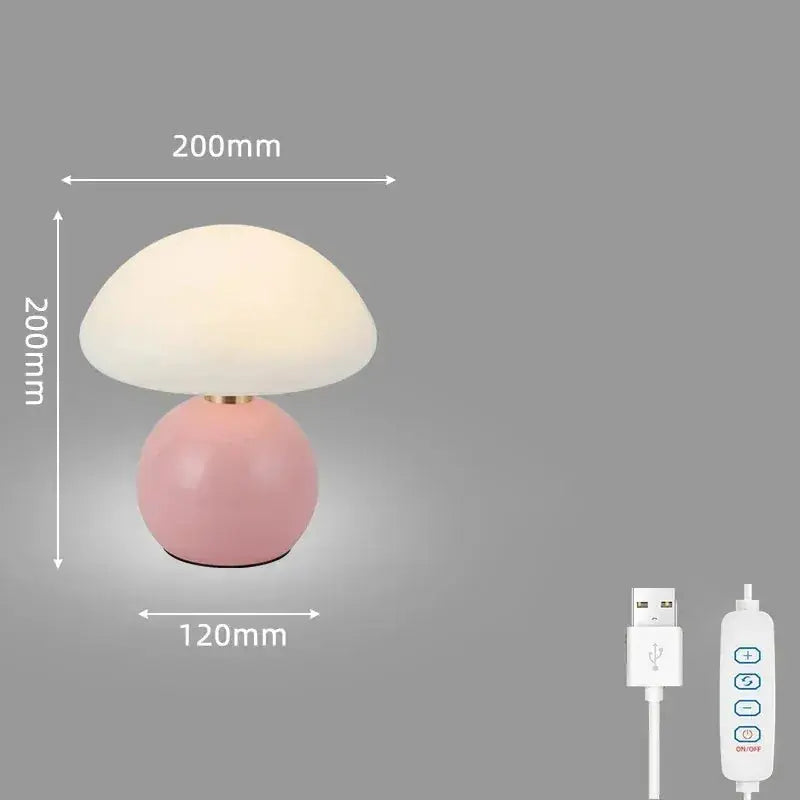 Lampe de Chevet Champignon - PearlMush - Cocon de Lune