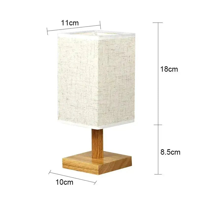 Lampe de Chevet en Bois - Clair de Bois - Cocon de Lune