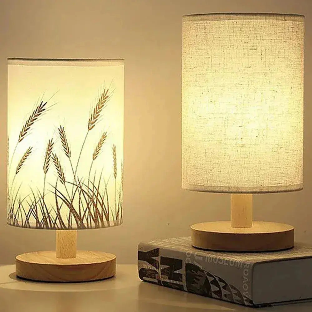 Lampe de Chevet en Bois - Feuille de Nuit - Cocon de Lune