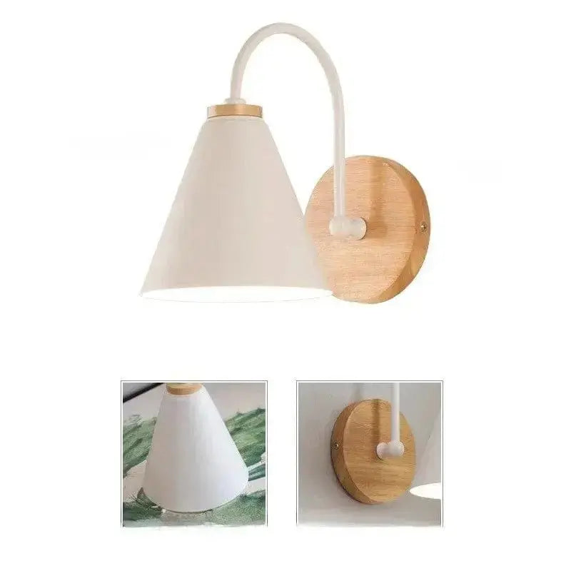 Lampe de Chevet Murale Blanche - AuraWall | Cocon de Lune