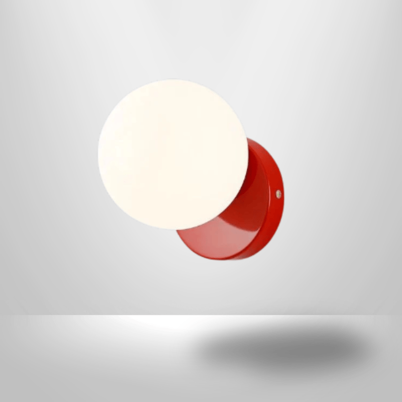 Lampe de Chevet Murale - WallLightSoft | Cocon de Lune Rouge / Froid