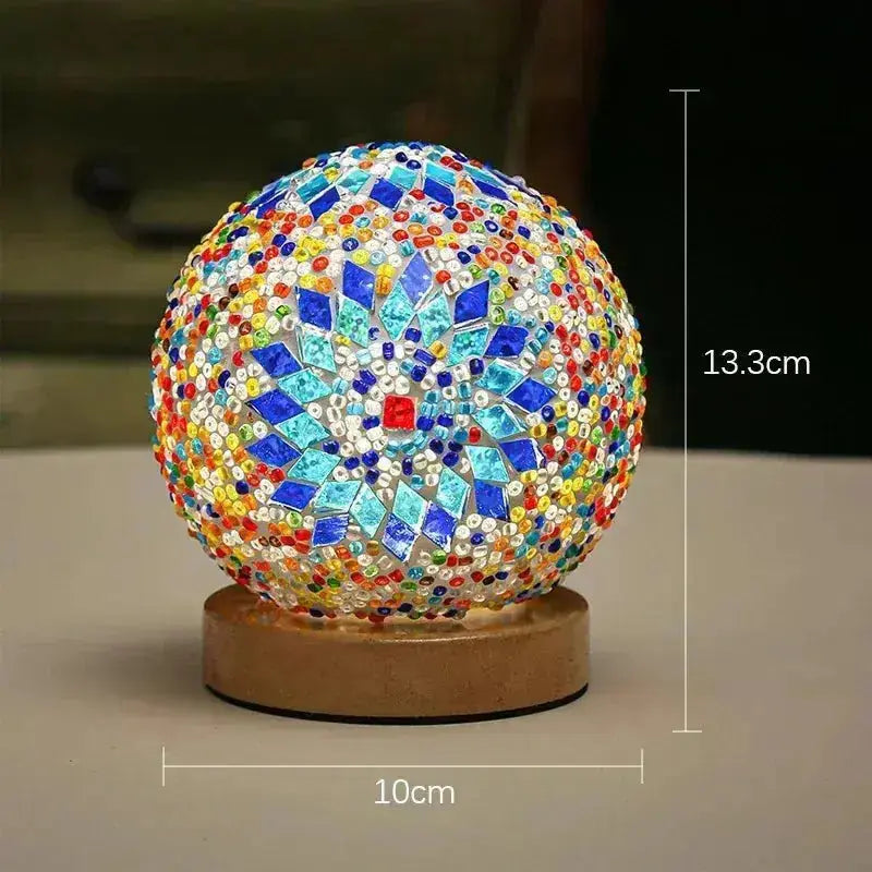 Lampe de Chevet Originale Boule de Verre - Orbio | Cocon de Lune