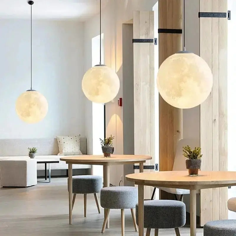 Lampe de Chevet Suspendue - Corde de Lune - Cocon de Lune