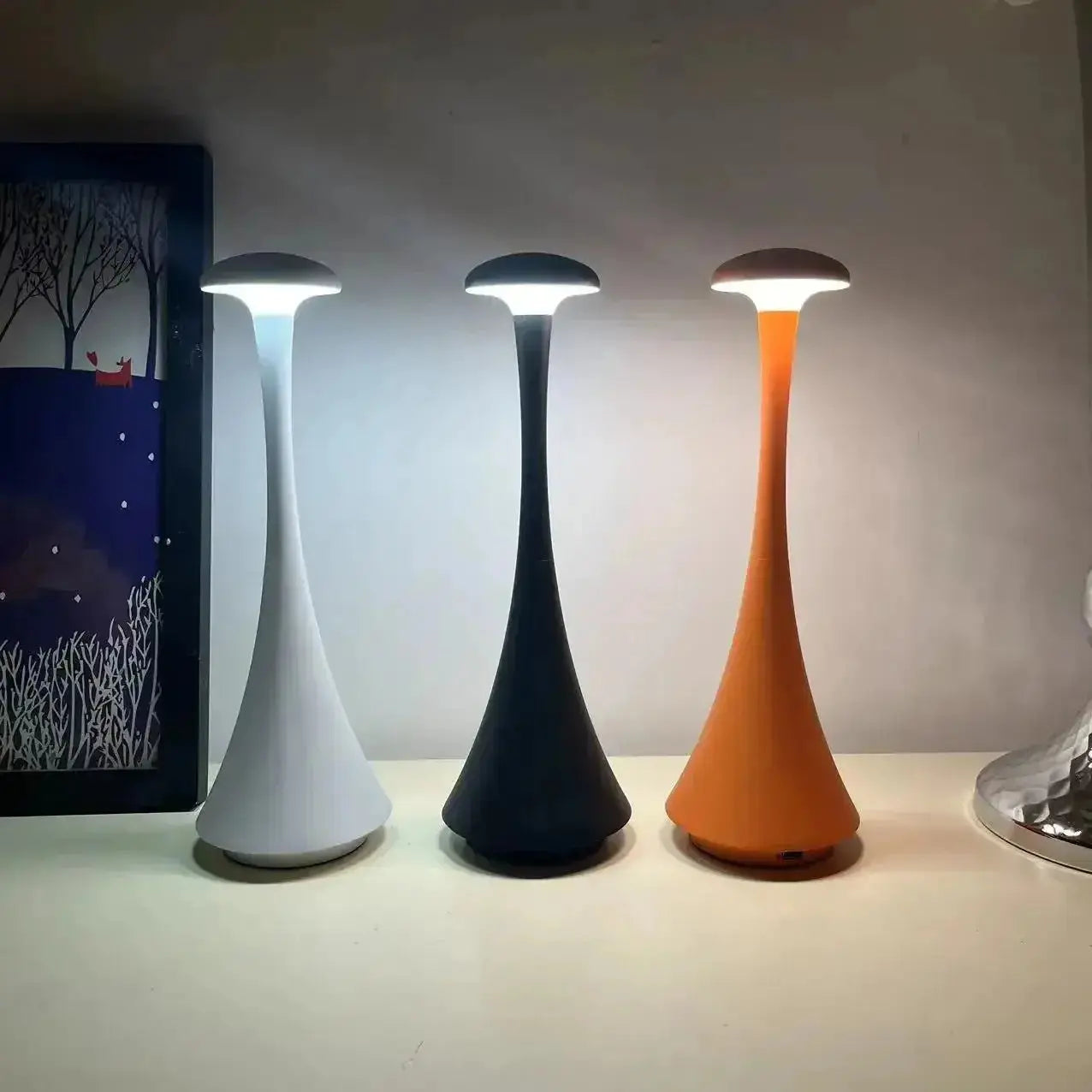Lampe de Chevet Tactile - SlideTouch - Cocon de Lune