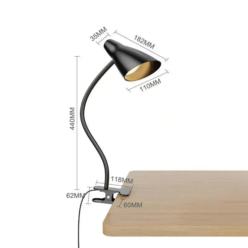 Lampe de Chevet à Pince Liseuse - Sora | Cocon de Lune
