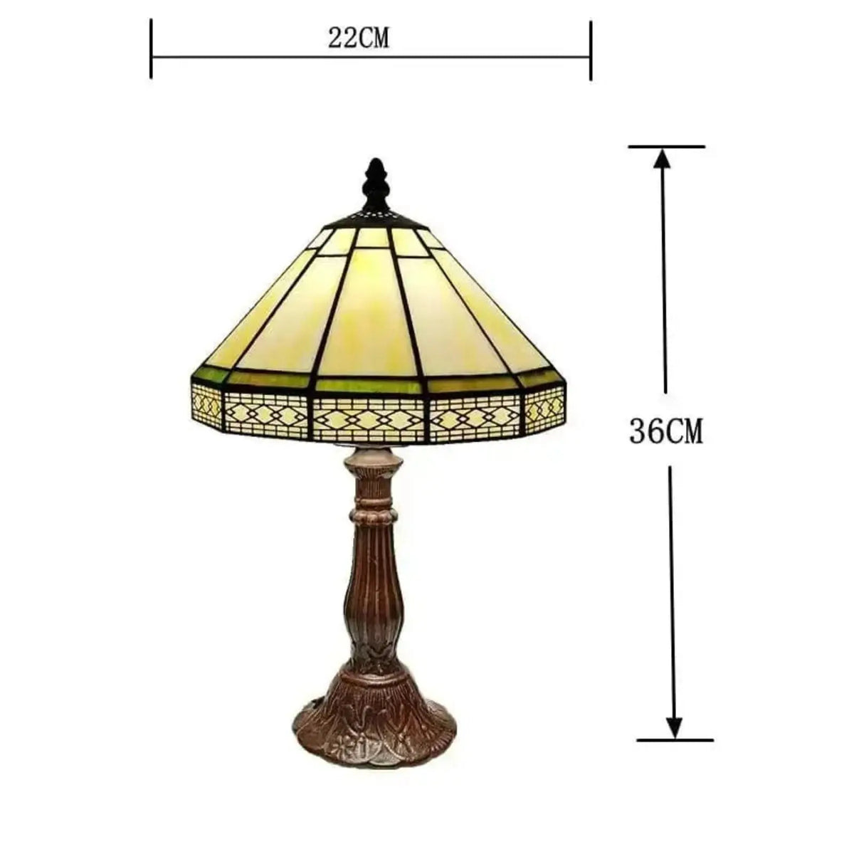 Lampe de Chevet en Verre Coloré - SoftRetro | Cocon de Lune