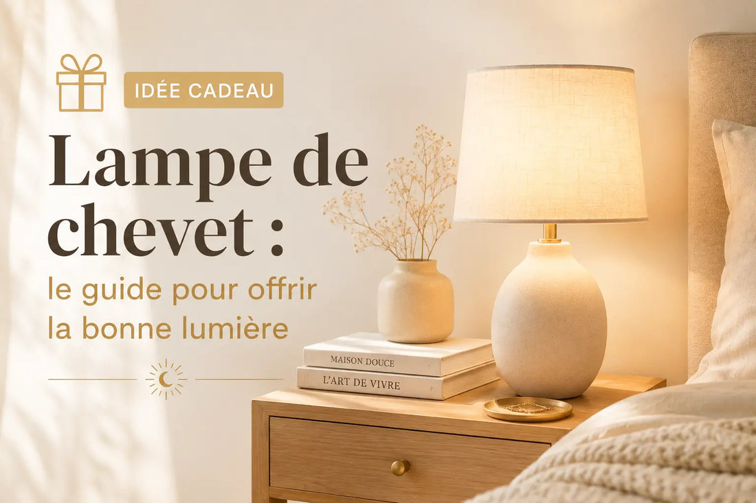 Idée cadeau lampe de chevet : le guide pour offrir la bonne lumière