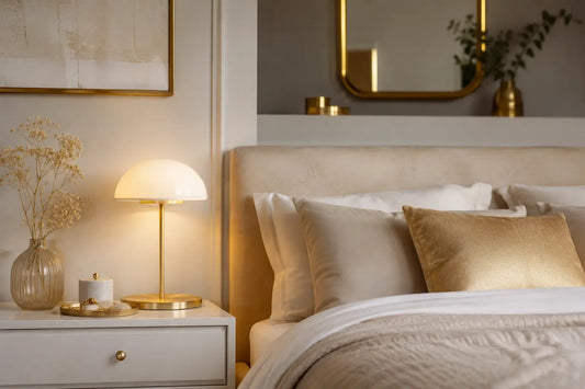 L'or discret : comment intégrer des touches dorées sans surcharger sa chambre Cocon de Lune