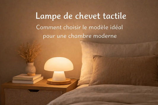 Lampe de Chevet Tactile : Le Guide Ultime pour Choisir le Meilleur Modèle LED, Sans Fil ou Rechargeable (2026) - Cocon de Lune