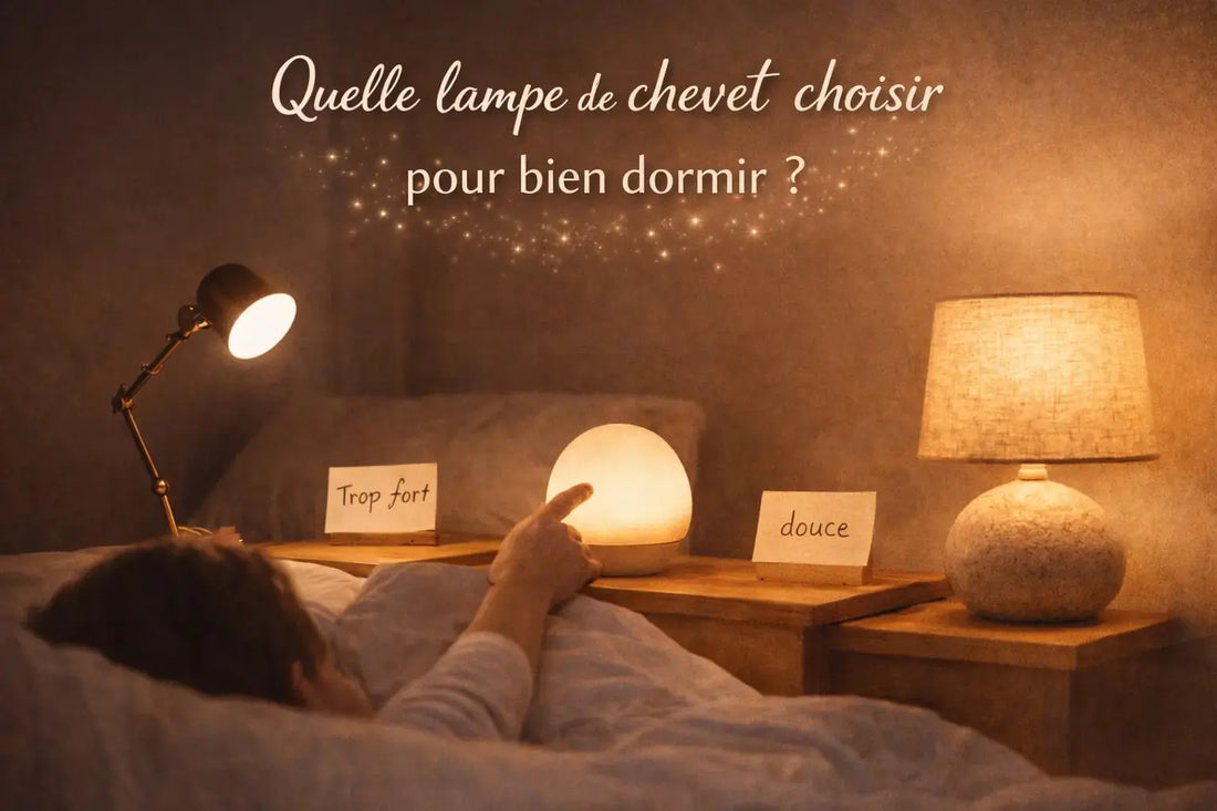 Quelle lampe de chevet choisir pour bien dormir ? Guide complet pour une chambre apaisante - Cocon de Lune