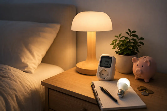 Calculateur et Conseils pour réduire la consommation d'une lampe de chevet