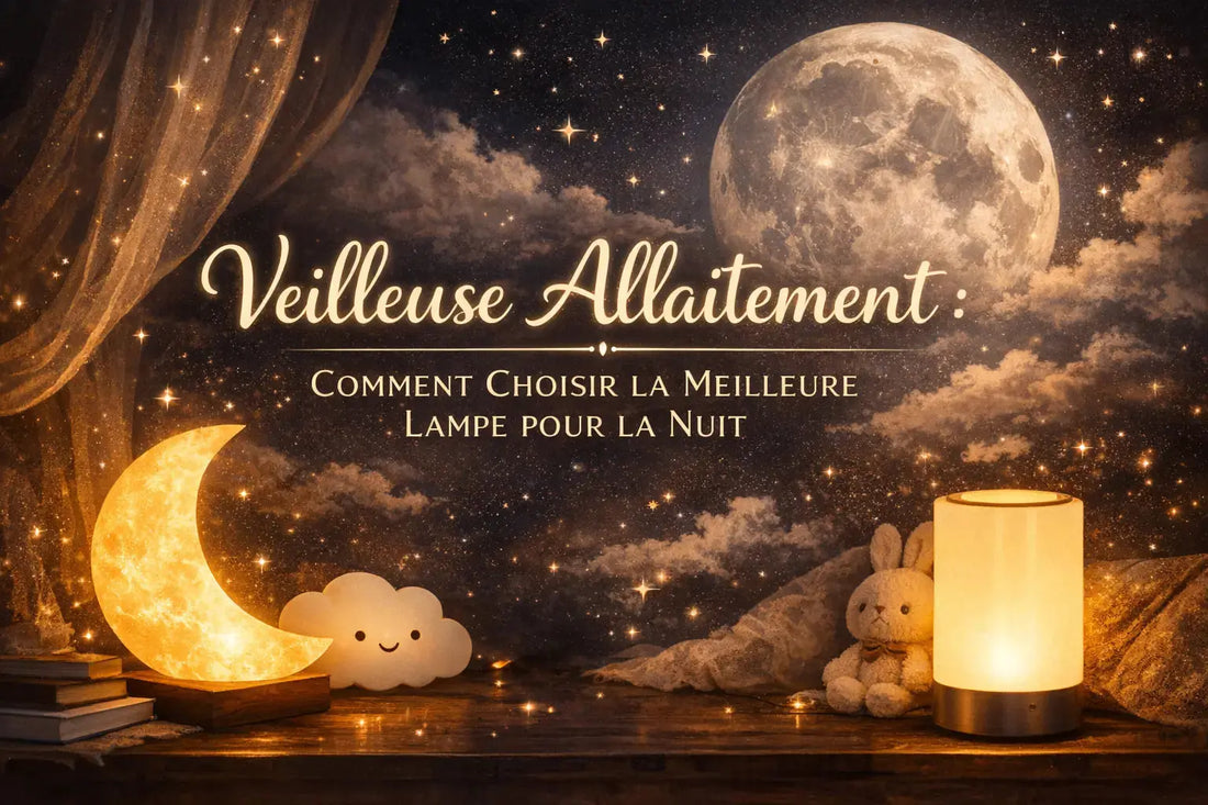 Quelle veilleuse choisir pour allaiter la nuit sans réveiller bébé ? - Cocon de Lune