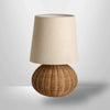 Lampe de Chevet Rotin