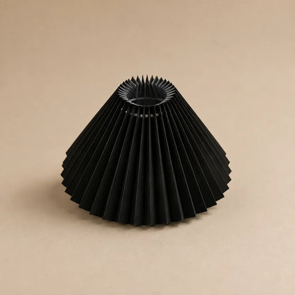 Minimalist Pleated Lampshade Modern Style Table Lamp Cover Washable Light Cover For Pendant Floor Lamp Retro Chandelier Cover Cocon de Lune