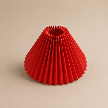 Minimalist Pleated Lampshade Modern Style Table Lamp Cover Washable Light Cover For Pendant Floor Lamp Retro Chandelier Cover Cocon de Lune