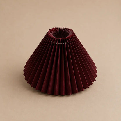 Minimalist Pleated Lampshade Modern Style Table Lamp Cover Washable Light Cover For Pendant Floor Lamp Retro Chandelier Cover Cocon de Lune