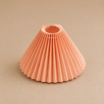 Minimalist Pleated Lampshade Modern Style Table Lamp Cover Washable Light Cover For Pendant Floor Lamp Retro Chandelier Cover Cocon de Lune