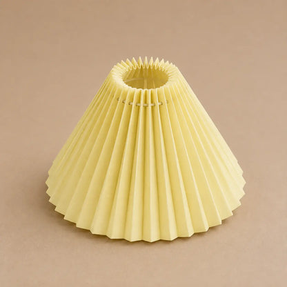 Minimalist Pleated Lampshade Modern Style Table Lamp Cover Washable Light Cover For Pendant Floor Lamp Retro Chandelier Cover Cocon de Lune