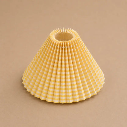 Minimalist Pleated Lampshade Modern Style Table Lamp Cover Washable Light Cover For Pendant Floor Lamp Retro Chandelier Cover Cocon de Lune