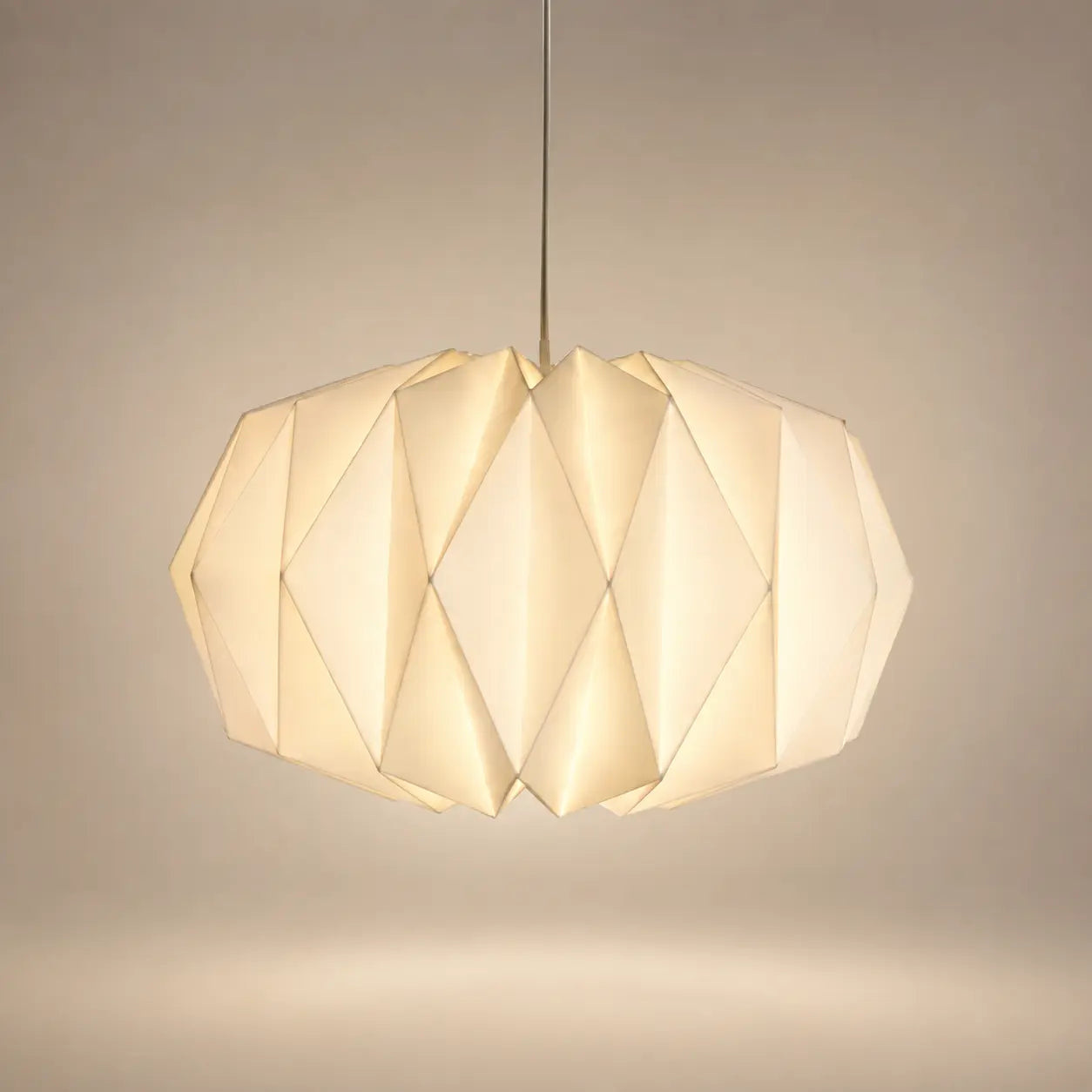 Abat-jour Origami en Papier pour Suspension - Papyra | Cocon de Lune