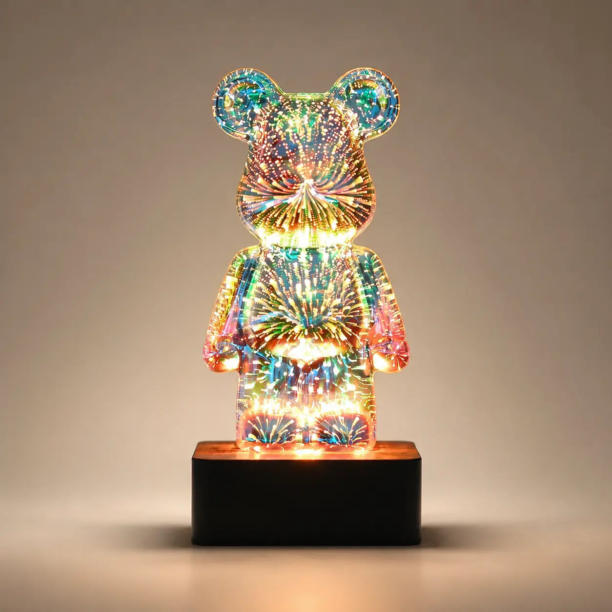 Veilleuse Ourson Feu d'Artifice USB - BearSpark | Cocon de Lune