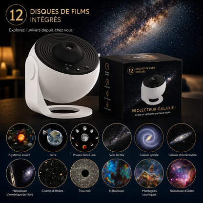 Veilleuse Projecteur Galaxie HD 12 en 1 - NovaCiel | Cocon de Lune