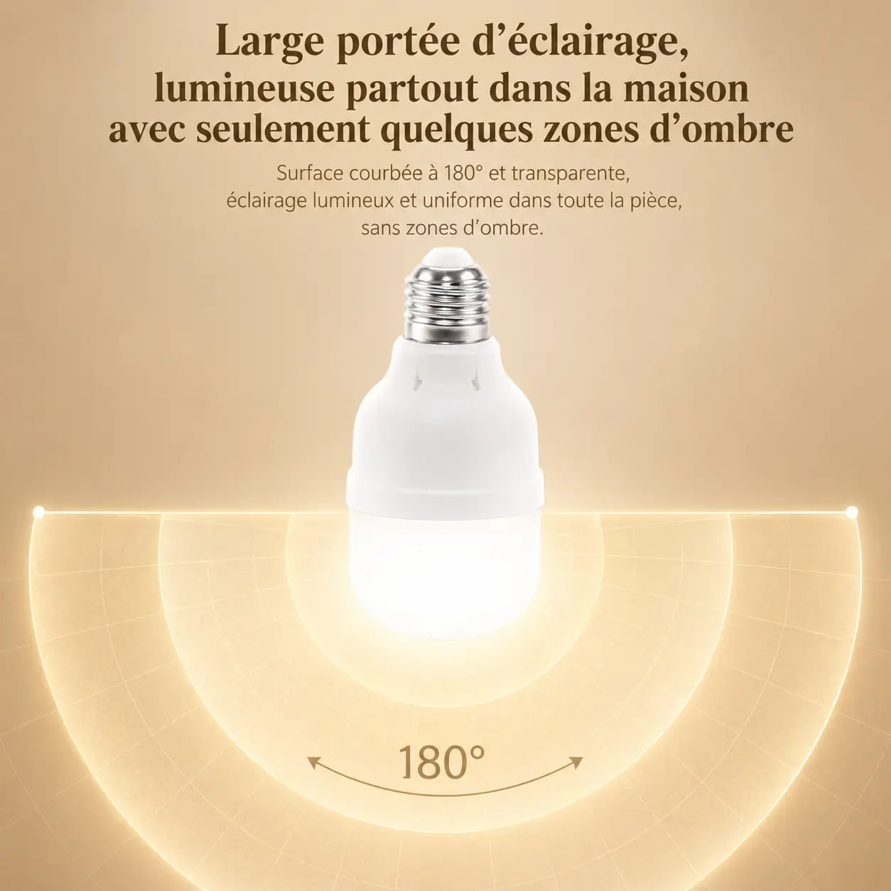 Ampoule Détecteur de Mouvement Intérieur E27 - Sentinelle | Cocon de Lune