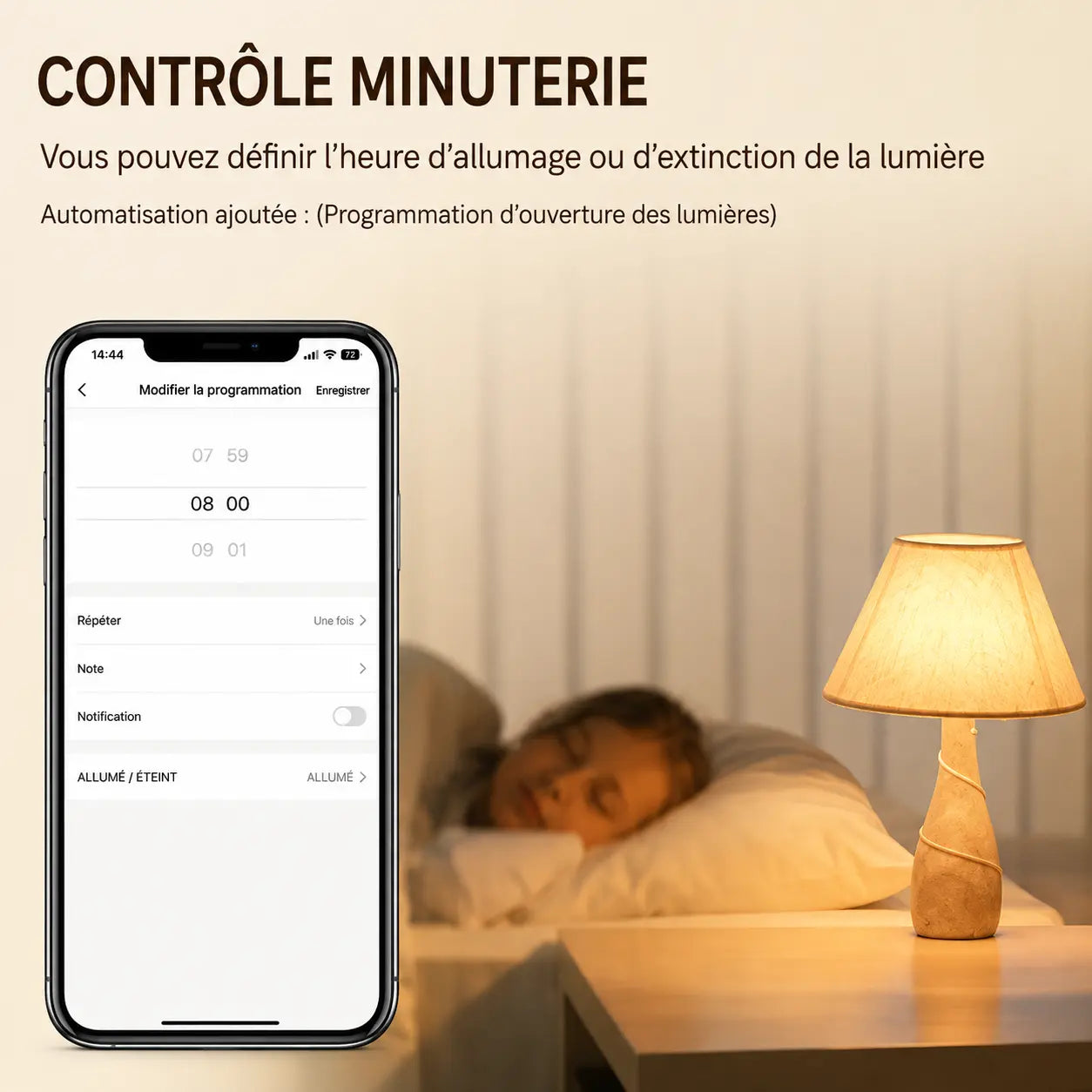 Ampoule Connectée WiFi E27 RGB - Aura | Cocon de Lune