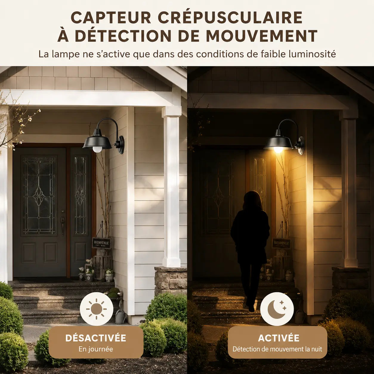 Ampoule Crépusculaire Radar Jour Nuit E27 - Vigie | Cocon de Lune