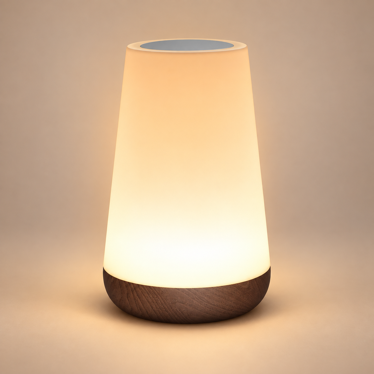 Lampe de Chevet Tactile RGB Rechargeable - LumiSense | Cocon de Lune