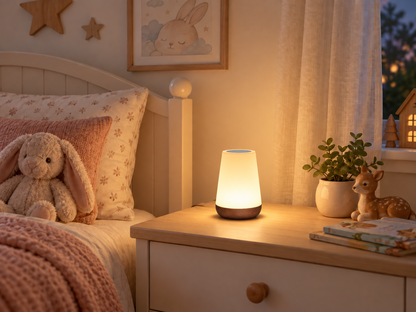 Lampe de Chevet Tactile RGB Rechargeable - LumiSense | Cocon de Lune