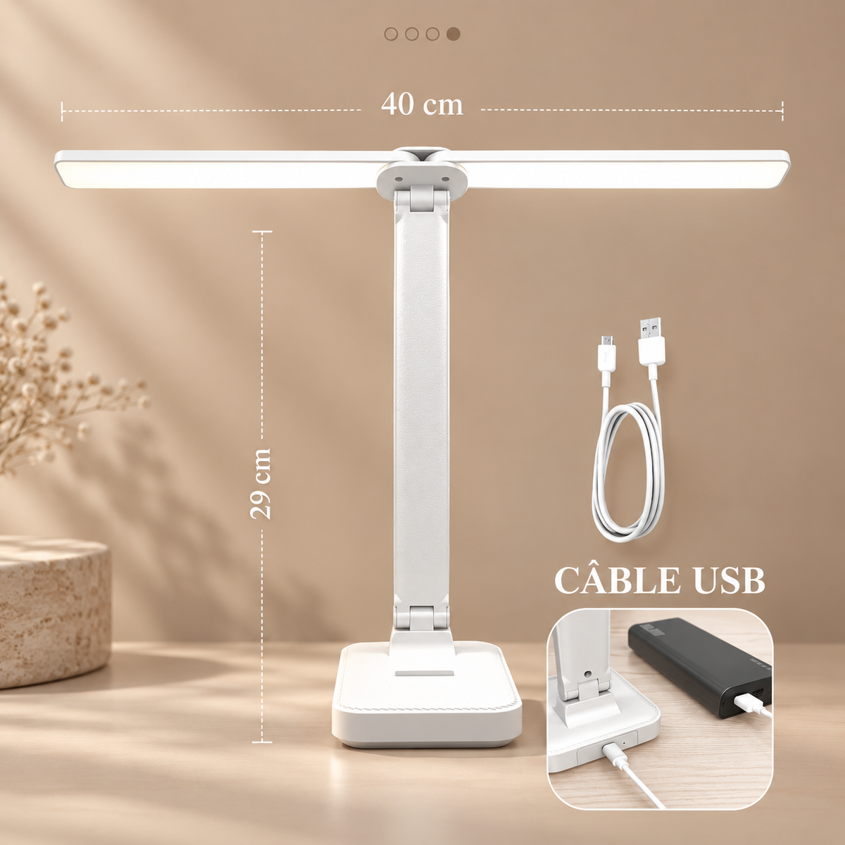 Lampe de Chevet Ado 3 Coloris - NitroLight | Cocon de Lune