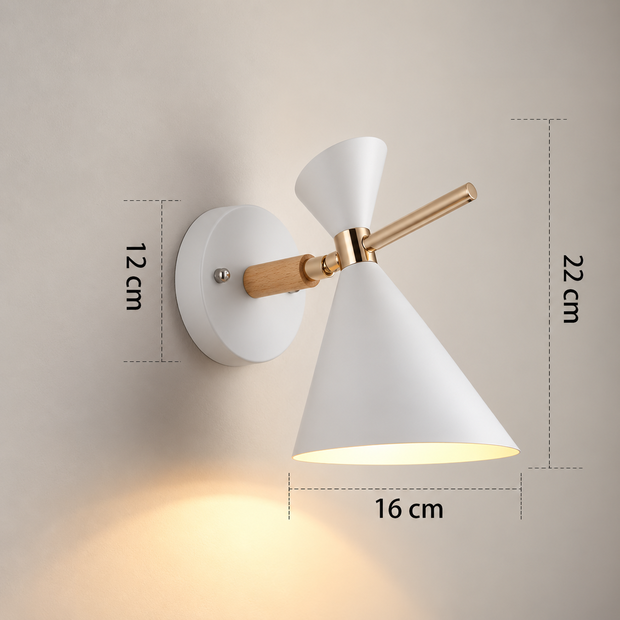 Lampe de Chevet Murale Colorée - LumiWall