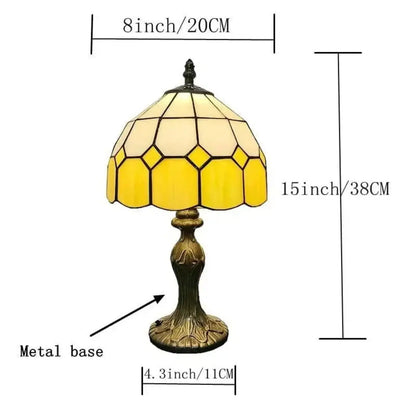Lampe de Chevet Tiffany Cocooning - AmberRetroSoft | Cocon de Lune