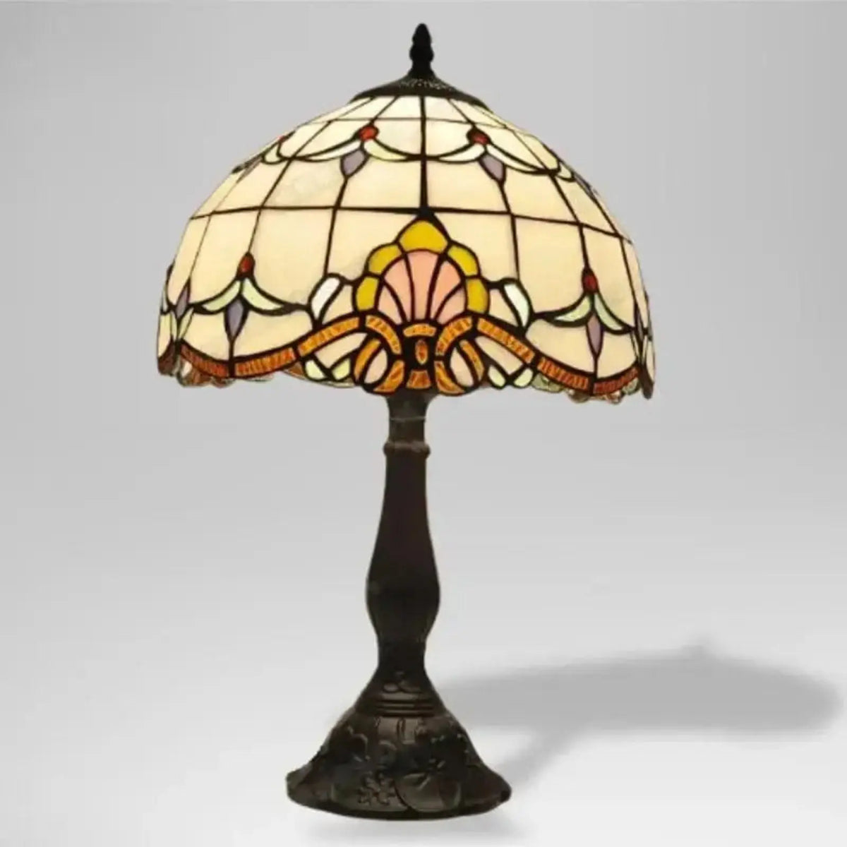 Lampe de Chevet Vitrail Cocooning - ÉpoqueSoft Ambre | Cocon de Lune