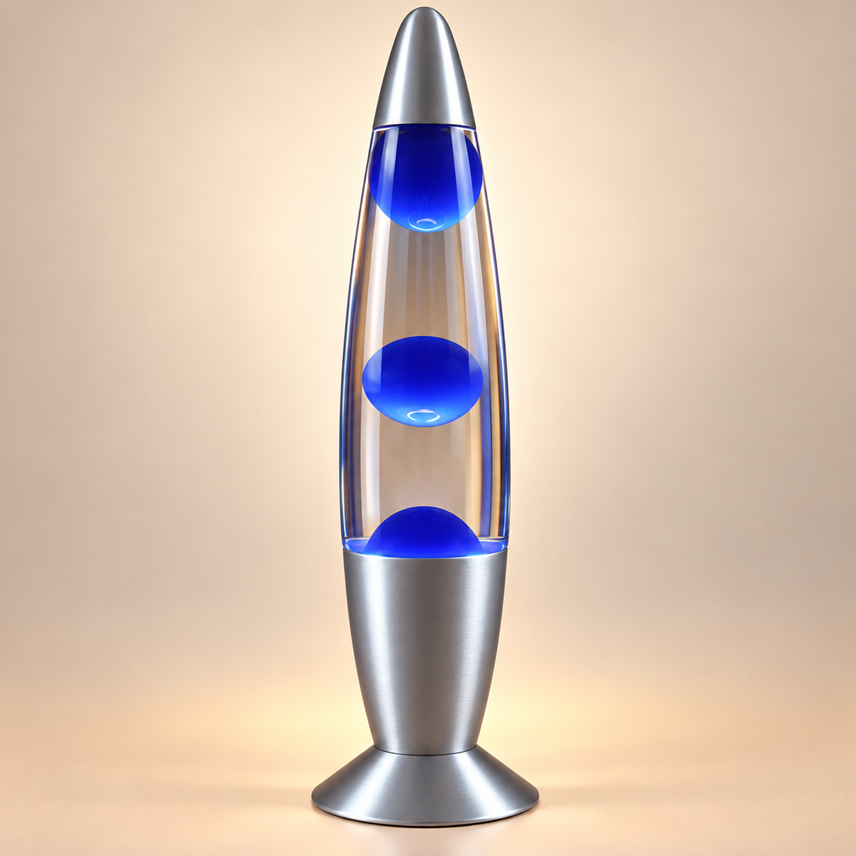 Lampe à Lave Rétro 33 cm - Magma | Cocon de Lune - Bleu