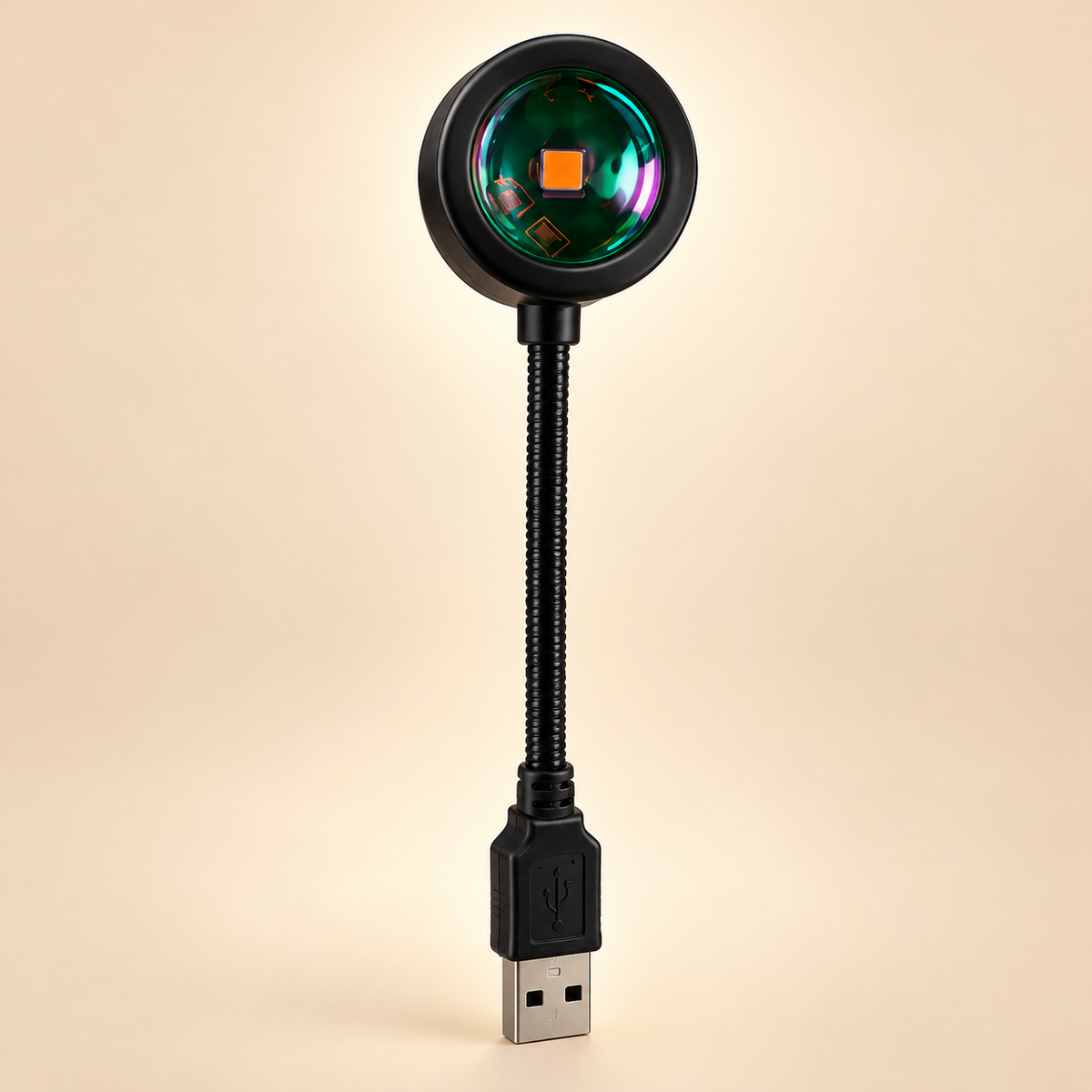 Lampe Coucher de Soleil USB - Couchant | Cocon de Lune - lentille HD