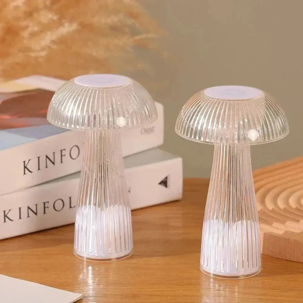 Lampe de Chevet à Pile Lumière Chaude - Doux Éclat | Cocon de Lune