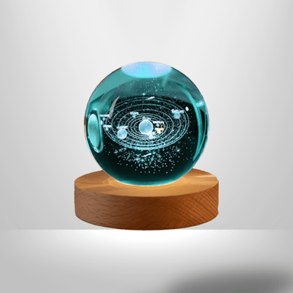 Lampe de Chevet Ado - Galaxy | Cocon de Lune Système Solaire