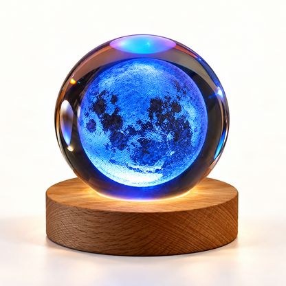 Lampe de Chevet Ado Motif Céleste - Galaxy | Cocon de Lune - Lune
