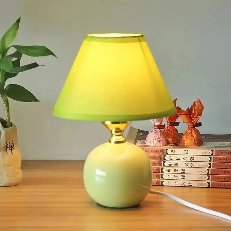 Lampe de Chevet Céramique - Boule de Couleur - Cocon de Lune