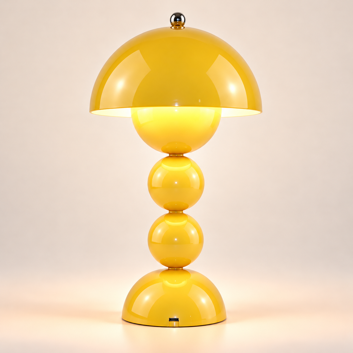 Lampe de Chevet Champignon à Boules - Nova | Cocon de Lune - coloris Jaune