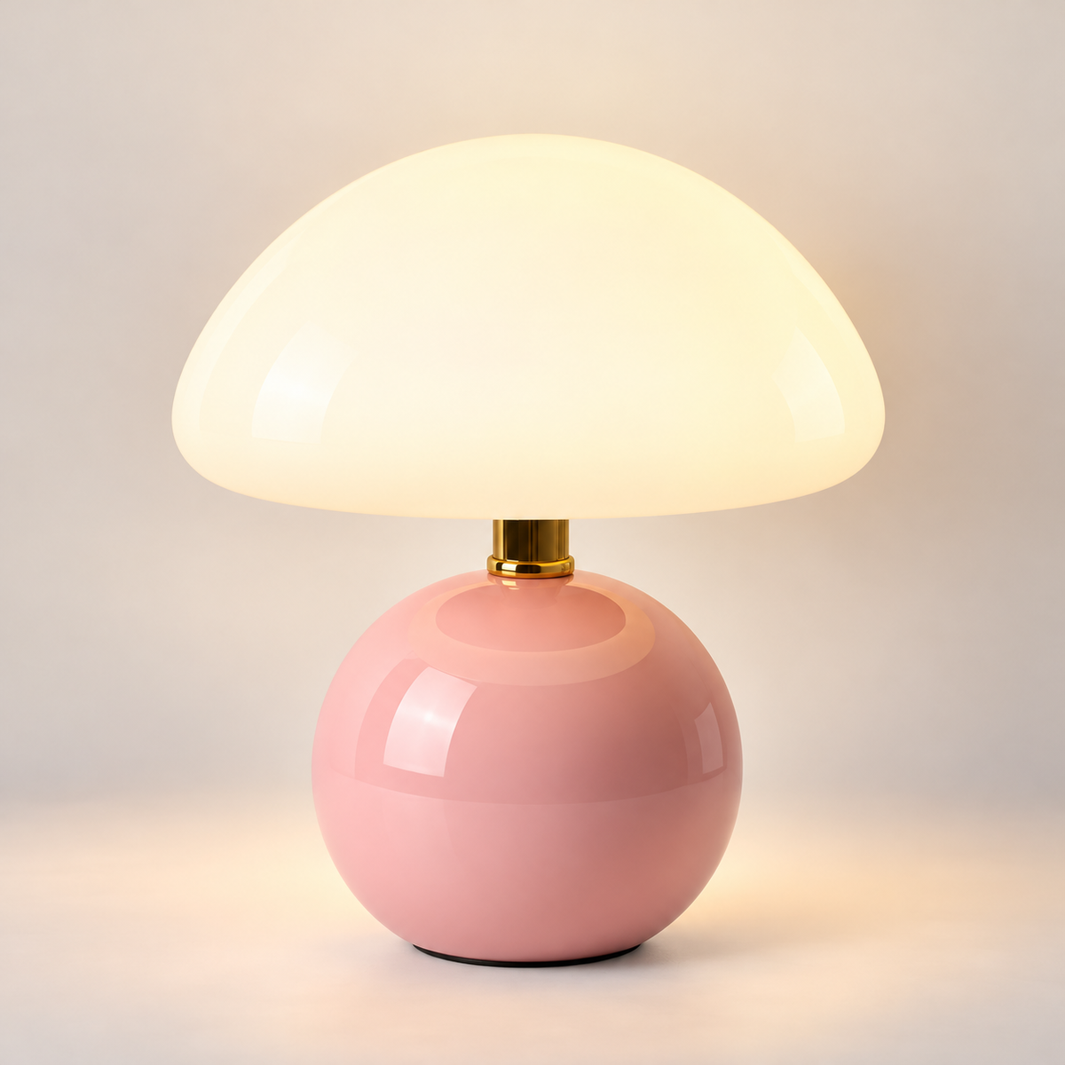 Lampe de Chevet Champignon en Céramique - PearlMush | Cocon de Lune - Rose