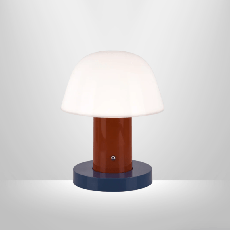 Lampe de Chevet Champignon - ForestLight | Cocon de Lune Marron