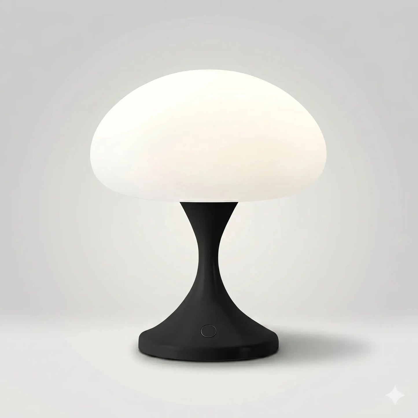 Lampe de Chevet Champignon - ShinyCap | Cocon de Lune Noir-usb plug