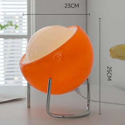 Lampe de Chevet Design - Éclipse | Cocon de Lune Orange