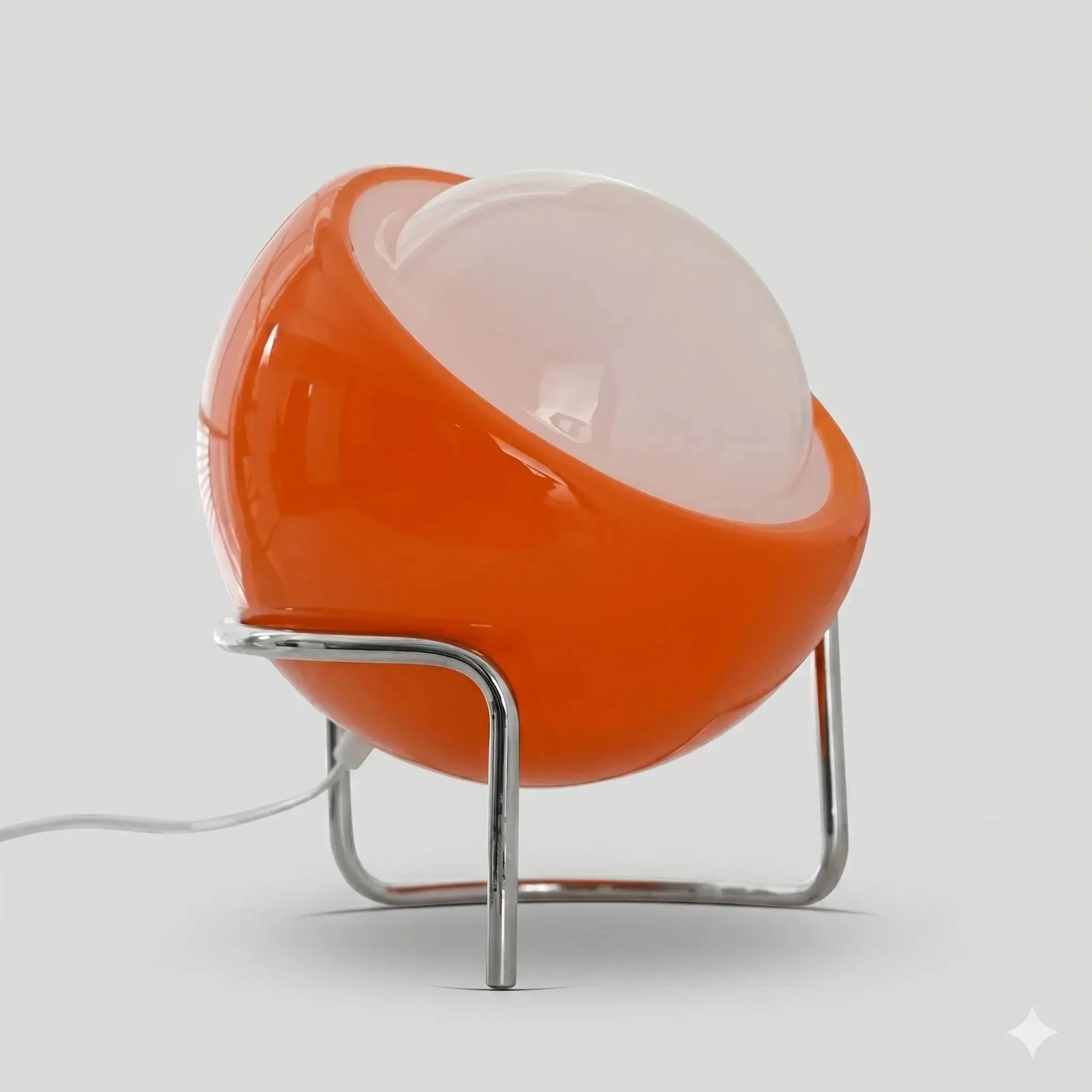 Lampe de Chevet Design - Éclipse | Cocon de Lune Orange