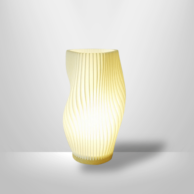 Lampe de Chevet Design - Spirale | Cocon de Lune Hauteur 21 cm