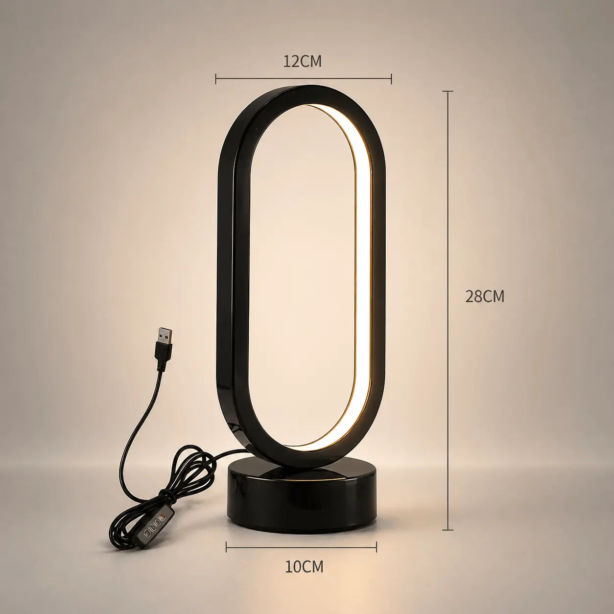 Lampe de Chevet Design - Vision | Cocon de Lune 3 Couleurs