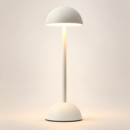 Lampe de Chevet Dôme Tactile Rechargeable - Clarity | Cocon de Lune - Blanche